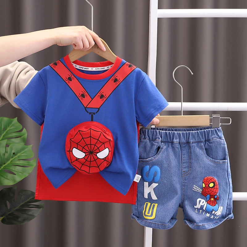 Conjunto Infantil Masculino Homem Aranha