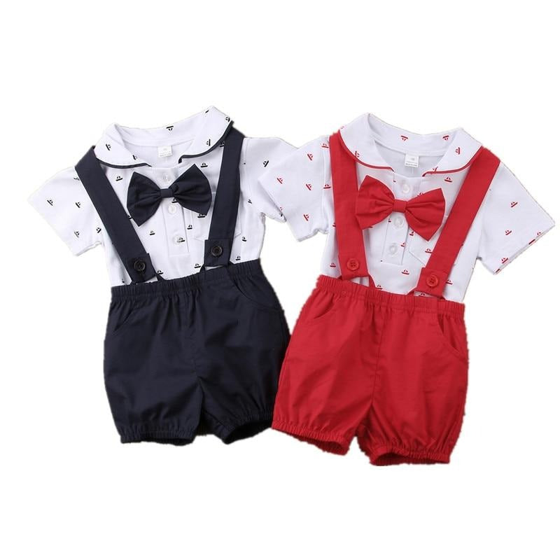 Conjunto Infantil Masculino Suspensório