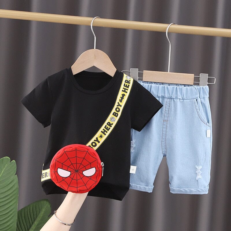 Conjunto Infantil Masculino Super Heróis