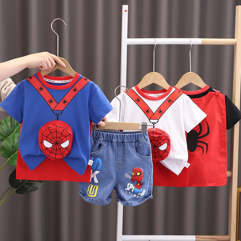 Conjunto Infantil Masculino Homem Aranha