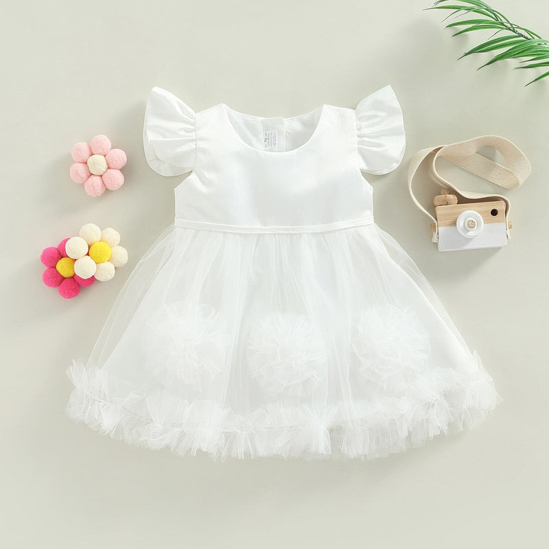 Vestido de Festa Infantil Cores Tule