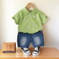 Conjunto Infantil Masculino Ursinho e Jeans