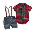 Conjunto Infantil Masculino Natalino Gravatinha