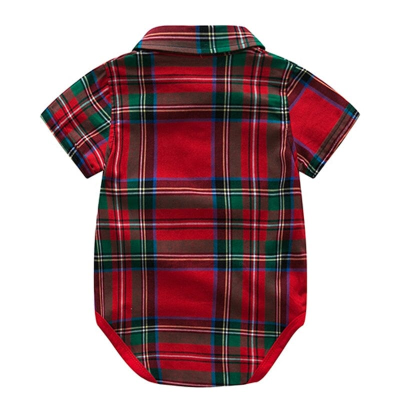 Conjunto Infantil Masculino Natalino Gravatinha