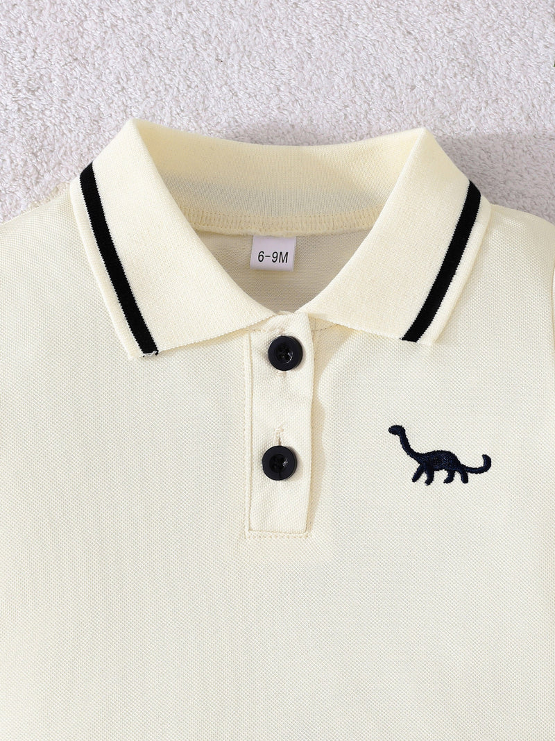 Conjunto RN Masculino Polo Dinossauro