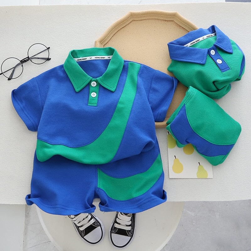 Conjunto Infantil Masculino Esportivo Gola Polo