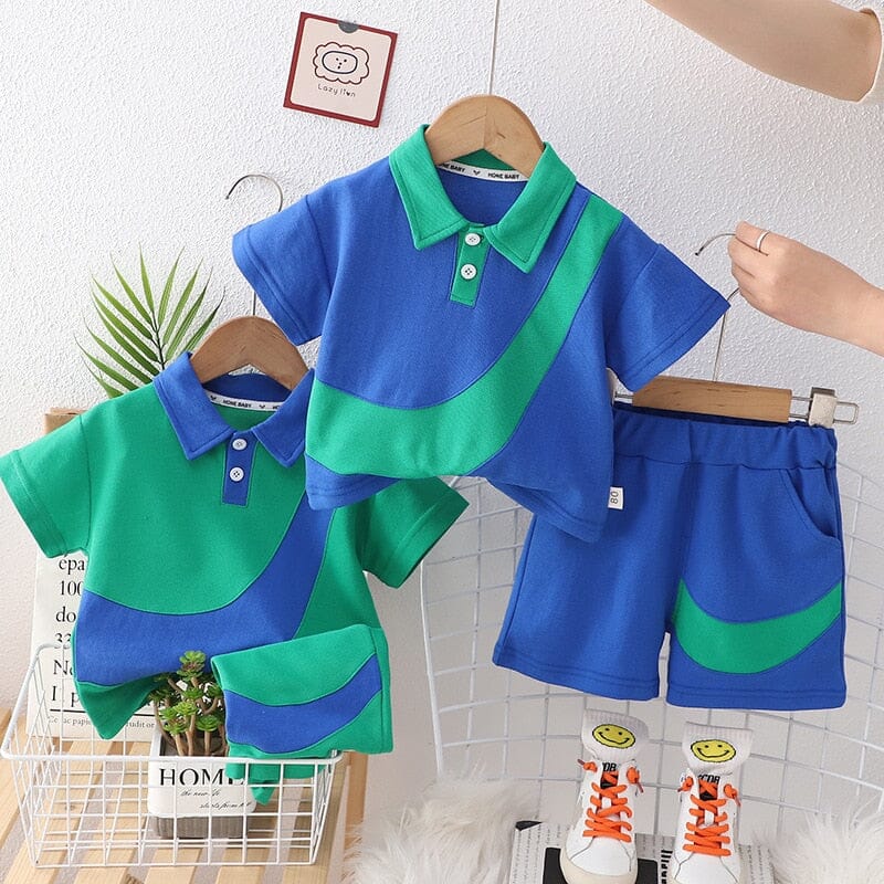 Conjunto Infantil Masculino Esportivo Gola Polo