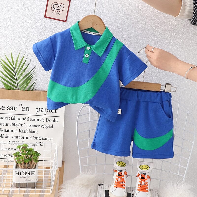 Conjunto Infantil Masculino Esportivo Gola Polo